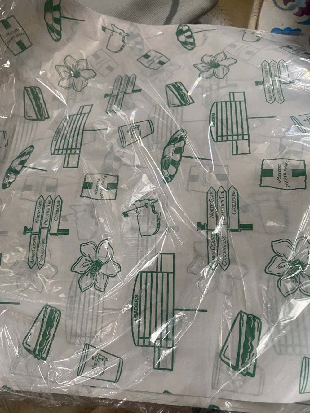 12set The Masters Augusta food wraps